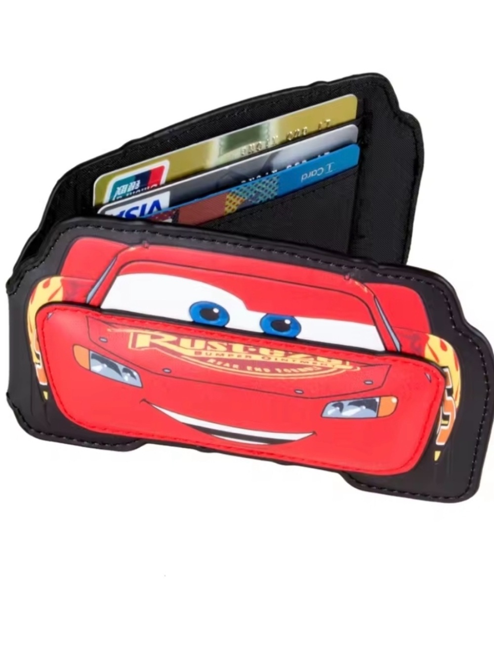 Disney Cars Lightning McQueen Cardholder Wallet - Picture 6 of 7